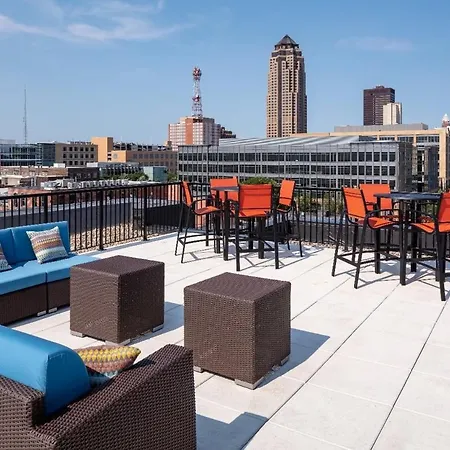 Sleepover Premier Downtown Des Moines Apartments Exterior foto